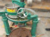 Bộ máy vò – máy sao diệt men tại Bản Sen – Vân Đồn – Quảng Ninh