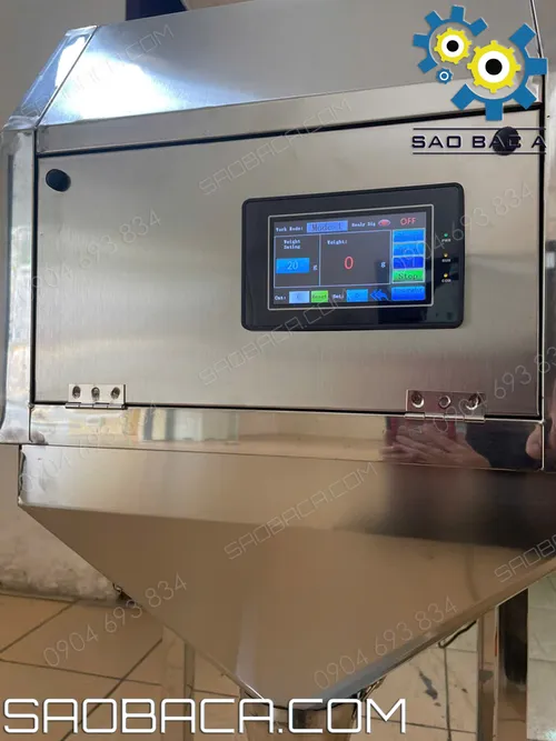 Màn hình cài đặt cân định lượng