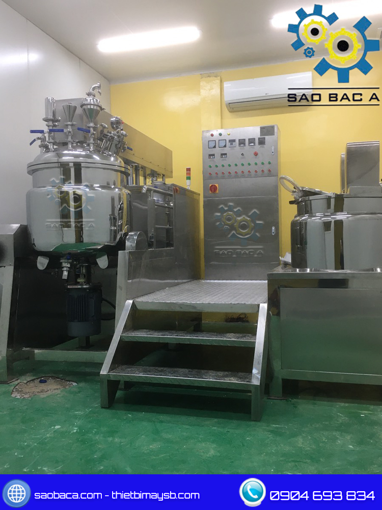 Máy nhũ hóa lắp tại Bắc Ninh