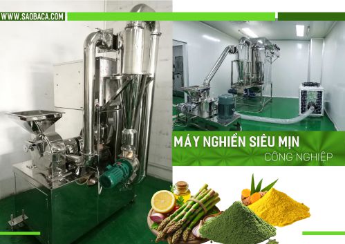 máy nghiền siêu mịn
