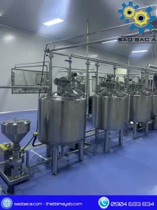 Dây Chuyền Sản Xuất Sữa Chua Công Nghiệp