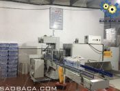 Dự án máy chiết rót đóng chai co màng lốc tại Hải Dương