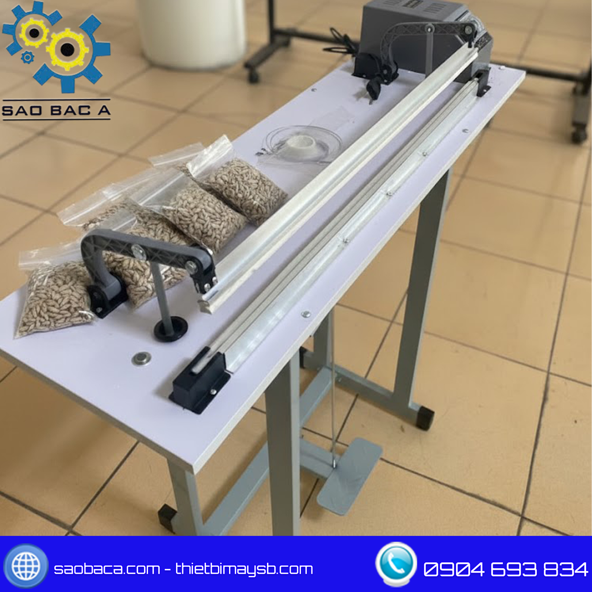 Máy hàn túi hạt hướng dương