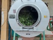 Tủ sấy lưu hương và bộ máy sao – máy vò 100kg lắp đặt tại Vị Xuyên