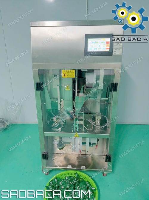 Máy đóng gói hút chân không chè túi mini sao bắc á