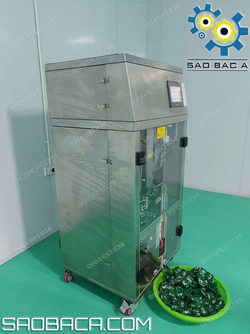 máy đóng gói hút chân không chè sao bắc á