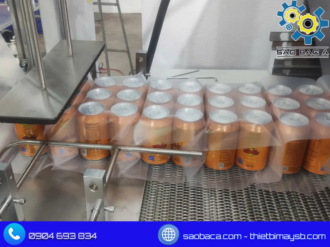 Máy Co Màng Lốc Nước Ngọt Sao Bắc Á