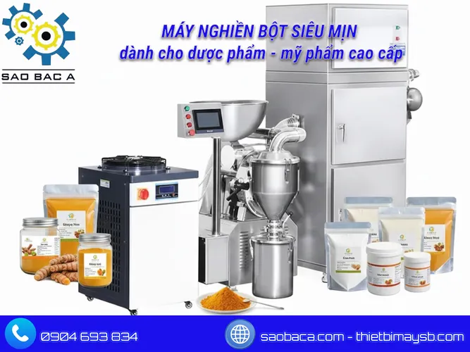 Máy nghiền tinh bột nghệ