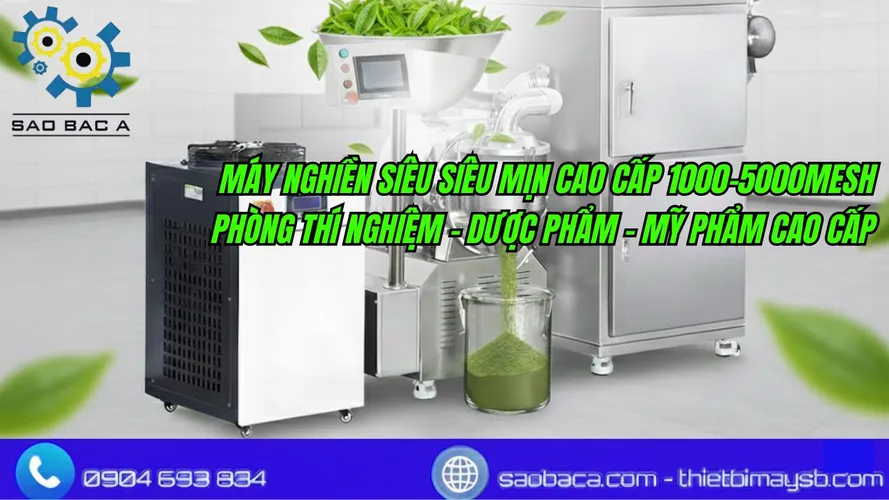 Máy nghiền bột matcha siêu mịn
