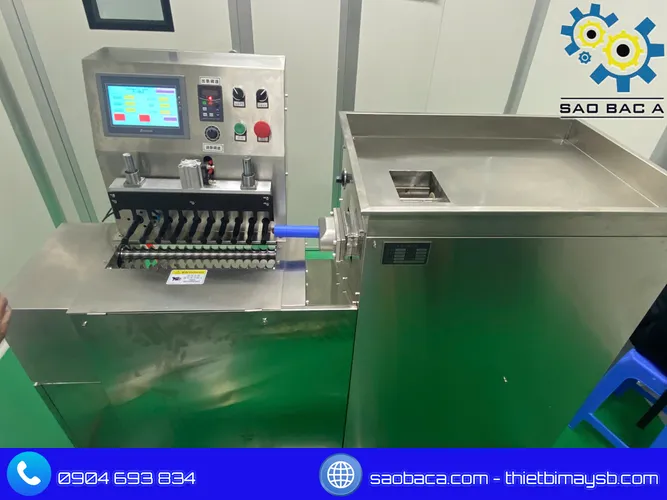 Máy vo viên Đông y Sao Bắc Á lắp tại Hà Nội