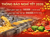 THÔNG BÁO LỊCH NGHỈ TẾT NGUYÊN ĐÁN BÍNH NGỌ 2026